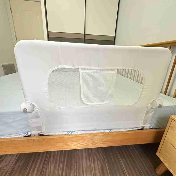 Aptododo Upgraded Bed Rails for Toddlers with U-shape Base,46.7"Toddler bed