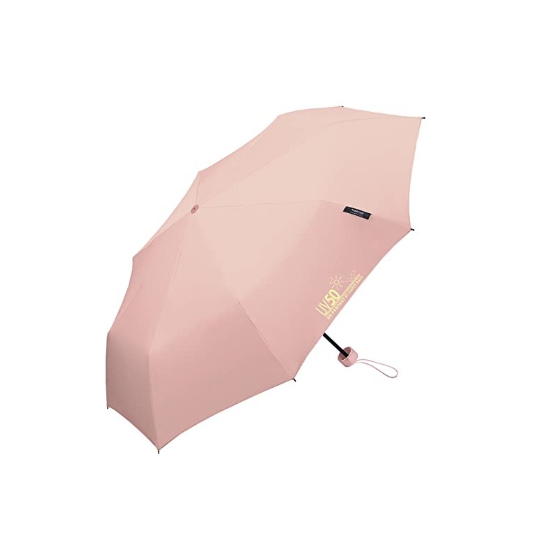 Happy Rain Pocket Umbrella UV50 UV Protect Super Mini, flamingo,