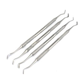 AA PRO Dental Composite Filling Instrument Composite Carvers Set of 4 Double Ended A+ Quality