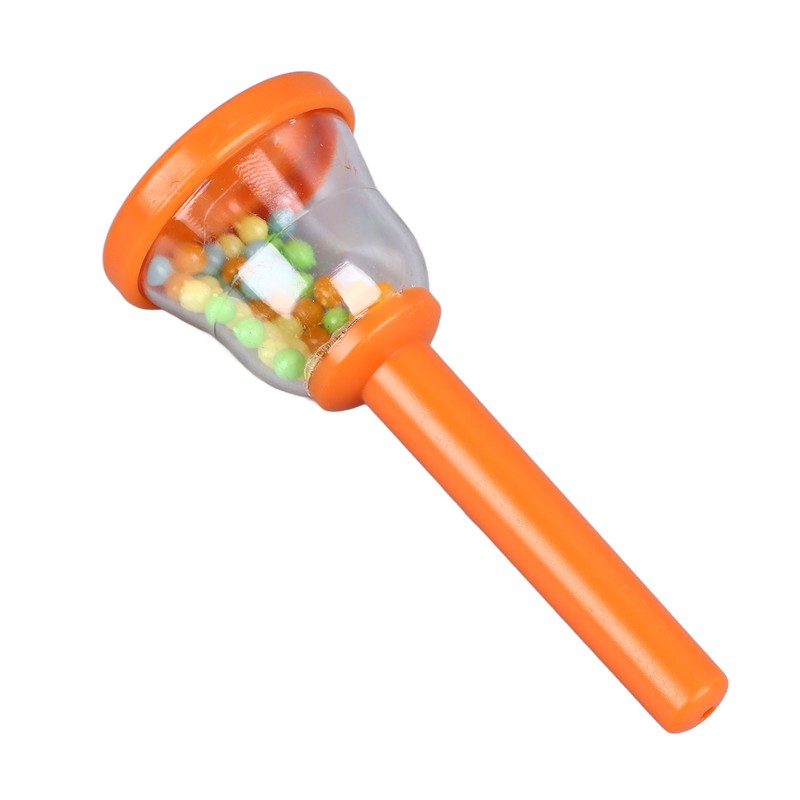 Kids Hand Bell Children Grip Training Plastic Hand Percussion Bell