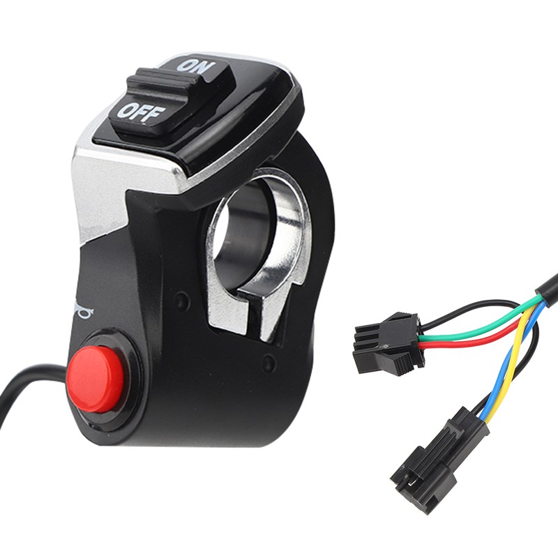 PVC Electric Mountain Bike Scooter 2 In 1 Horn Button