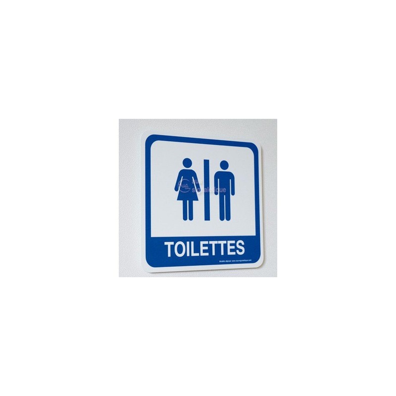 AUA SIGNALETIQUE - Plaque de porte Local Poubelle PvcSign avec