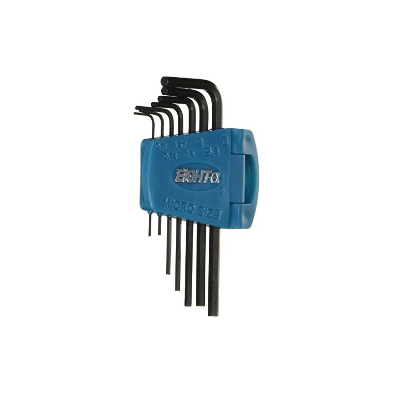 EIGHT M-7MH Hex Key Standard, Micro Size, Set of 7