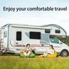 RV Door Shade Window Cover | Foldable Thin Shade for
