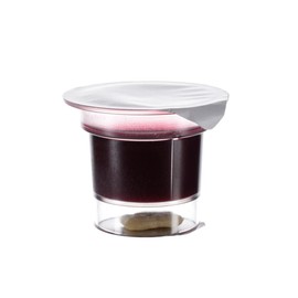 Cups Pre-filled Communion Cups - Tray & Seatback Pew Compatible Prefilled Communion Cups and Wafer - Concord Grape Juice and Bread - Box of 200 - EASY Open Fresh Communion Made in the USA
