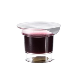 Cups Pre-filled Communion Cups - Tray & Seatback Pew Compatible Prefilled Communion Cups and Wafer - Concord Grape Juice and Bread - Box of 200 - EASY Open Fresh Communion Made in the USA