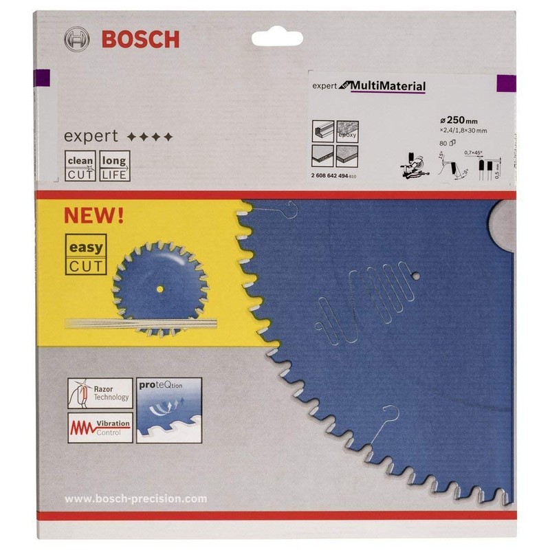 Bosch Professional 1x Kreissägeblatt Expert for Multi Material (für Multimaterial,