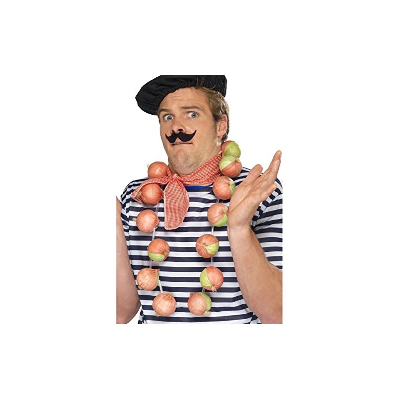 Smiffys Onion Garland,Red