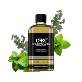 Fine Fragrance, Esencia para difusor aroma Menta Eucalipto, 250ml, ultra concentrada para uso exclusivo en difusores profesionales y aromaterapia