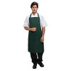 Whites Chefs Clothing A540 Poly-Cotton Apron, Bottle Green