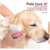 Pet Bath Massage Brush Puppy Dog Cat Grooming Cleaning Soft