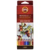 KOH-I-NOOR Mondeluz Fruit Aquarell Coloured Pencils (Set of 18)