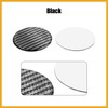 Partuto 4pcs 60mm Car Wheel Center Hub Cap Sticker Emblem