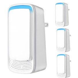 Negative Ion Plug in Air Purifier,Ionic Air Purifiers for Home, Bedroom, Office, Mini Portable Air ionizers for Home Plug in (4PCS)