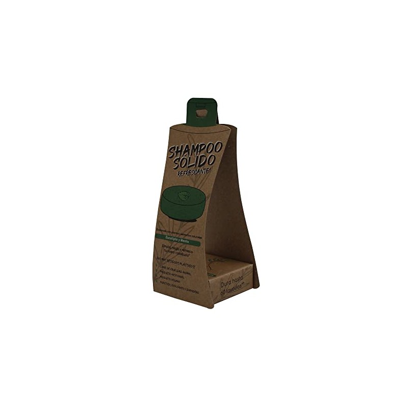 Shampoo Sólido Refrescante Árbol Verde, 1 unidad, 1