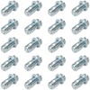 20 PCS Hollow Metal Petal Jack Nuts Expension Nuts for