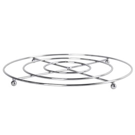 weSTOCK Stainless Steel Round 16 cm Trivet - Elegant, Durable, Easy Care