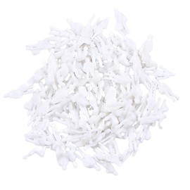 1:300 Scale White Unpainted Model Figure Train Passenger DIY Paint (Pack of 100)