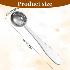 Matwsec Teaspoon Measuring Spoon 5ml Stainless Steel Teaspoon Measure Scoop