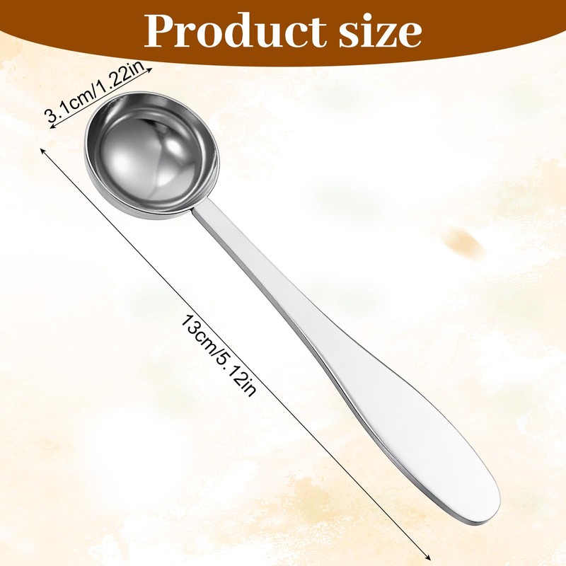Matwsec Teaspoon Measuring Spoon 5ml Stainless Steel Teaspoon Measure Scoop