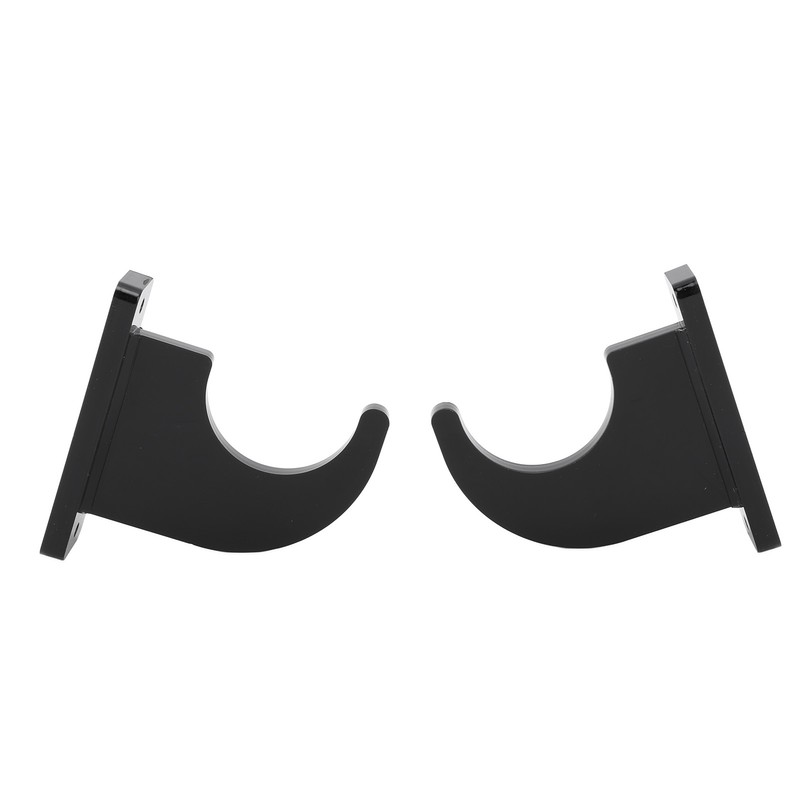 2 PCS Sword Holder Acrylic Wall Mount Polished Strong Load