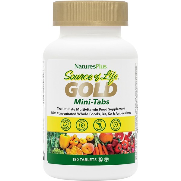NaturesPlus Source of Life Gold Mini Tablets - Plant Based