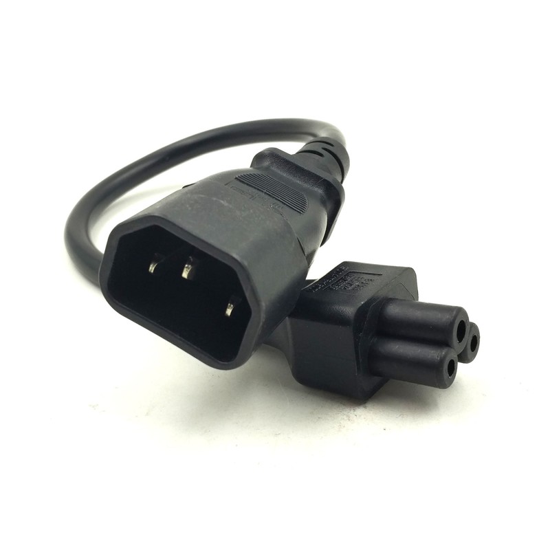 Duttek 32cm 3 Prong Plug Cable IEC 320 C14 3