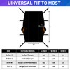 Half Car Cover SUV for Snow, Heavy Duty Roof Cover