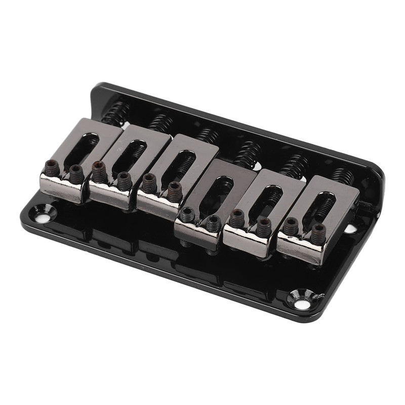 6 String Guitar Bridge Replacement Zinc Alloy Electric Guitar Saddle