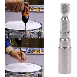 Drum Key Chain Steel Drum Tuning Key Drill Bit Hex Shank Metric Tips Drum Tuning Accessory Drum Tuner Drum Accessories