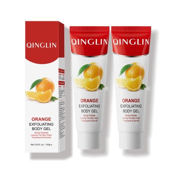 【QINGLIN】Exfoliating Gel – Orange Scent | Face and Body Pore