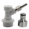 Ball Lock Keg Coupler Adapter - Stainless Steel Ball Lock