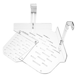 GRIRIW Turtle Platform Wear-Resistant Basking Ramp Transparent Dock for Reptiles Multi-Functional Aquatic Accessory for Turtles Frogs and Lizards for Climbing and Sunbathing