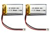 Octelect 2PCS 3.7V Lipo Battery 602035 380MAH Lithium Battery Smart