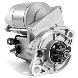 Rendrox 410-52302 New Starter Motor Compatible with Kubota Carriers KC15 Tractor-Compact L2050 L225 L2350 L235 L245 L2650 L275, Universal Inboard M-30, Replace 15321-63015 15321-63016, 12V 1.0KW OSGR