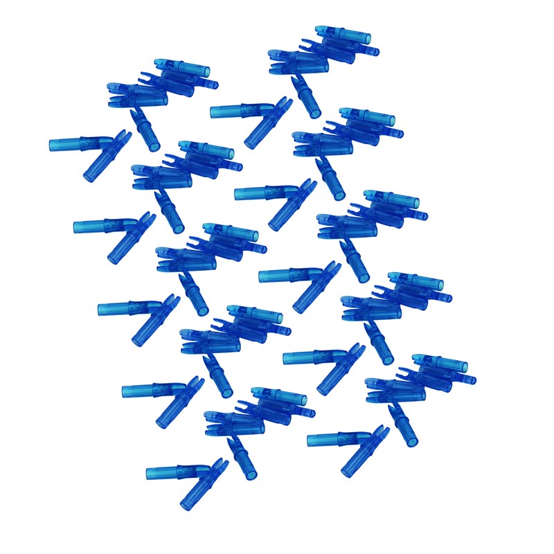 100pcs Archery Arrow Nock Durable Plastic Insert Arrow Nocks Light