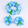 LIOOBO 1 Set 4 Pcs Hawaiian Party Bracelet Hawaiian Flower