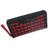 VISCONTI Bora Bora Collection Amour Leather Zip Wallet RFID Blocking
