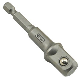 IVY Classic 44736 1/4" Hex to 1/2" Square Socket Adapter, 3" Length, Impact Plus, 1/Card