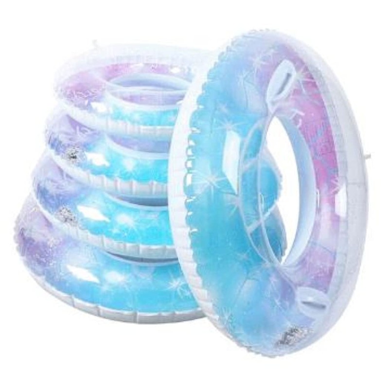 HappyHome Float Ring for Kids, Adults, Glitter, Cute, Starry Sky,