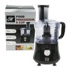Mercury 8-Cup Food Processor- Black and Clear