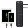 7-port USB 3.0 Hub 5GB/S High Speed with Key Switch