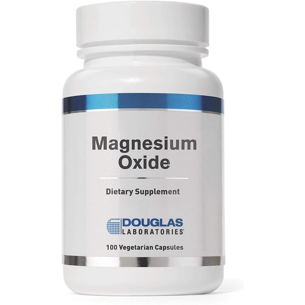 Douglas Laboratories Magnesium Oxide | Supports Normal Heart Function and Bone Formation* | 100 Capsules