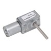 Worm Gear Motor Self Locking Function M6 Head Rotating Shaft