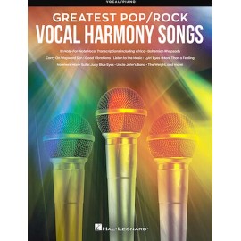 Greatest Pop/Rock Vocal Harmony Songs - Note-for-Note Vocal Transcriptions wi...