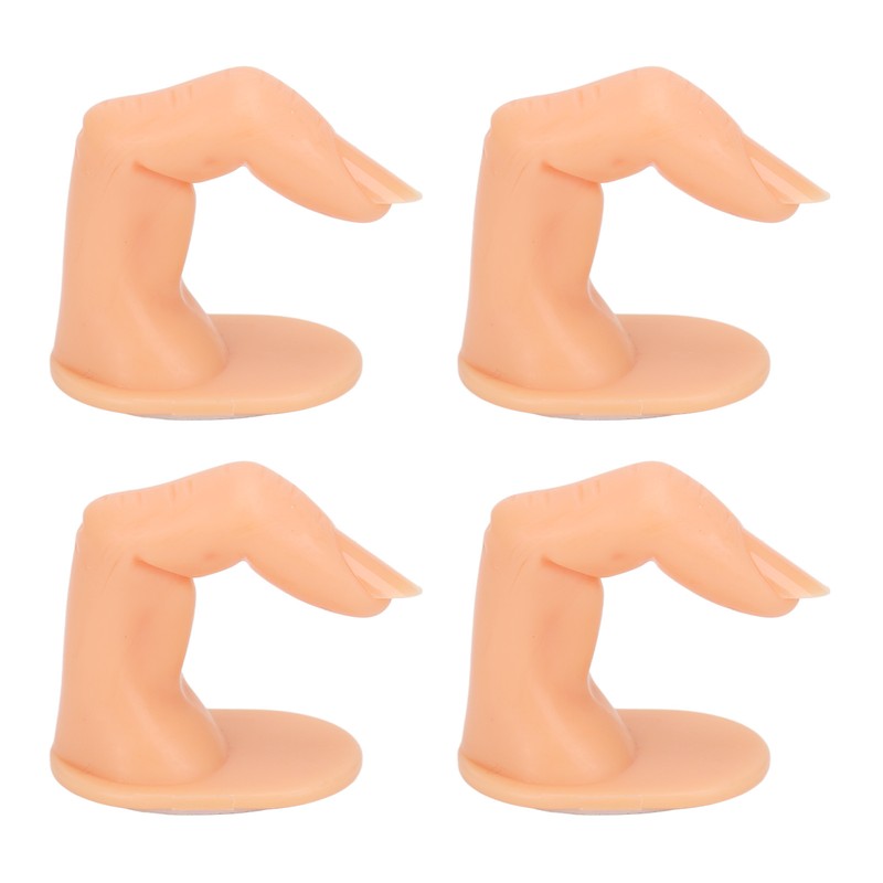 50pcs Nailed False Fingers Practice Fingers for Hand Nail Art