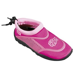 Beco Unisex Children's Sealife Surf Shoes, Beach Shoes, Surf and Bathing Shoes (Sealife) - pink, size: 28/29 EU