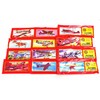 jameitop® 24 x Polystyrene Aeroplanes – The Ancient Classic –