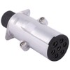 Rubonarie Tow Wiring Connector 7-Pin Coupler Socket for Boat, Jet