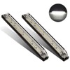 Partsam 2Pcs 8" Utility White 30 LED Strip Light Boat
